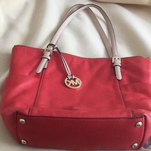 Michael Kors Ciara tote in orange
